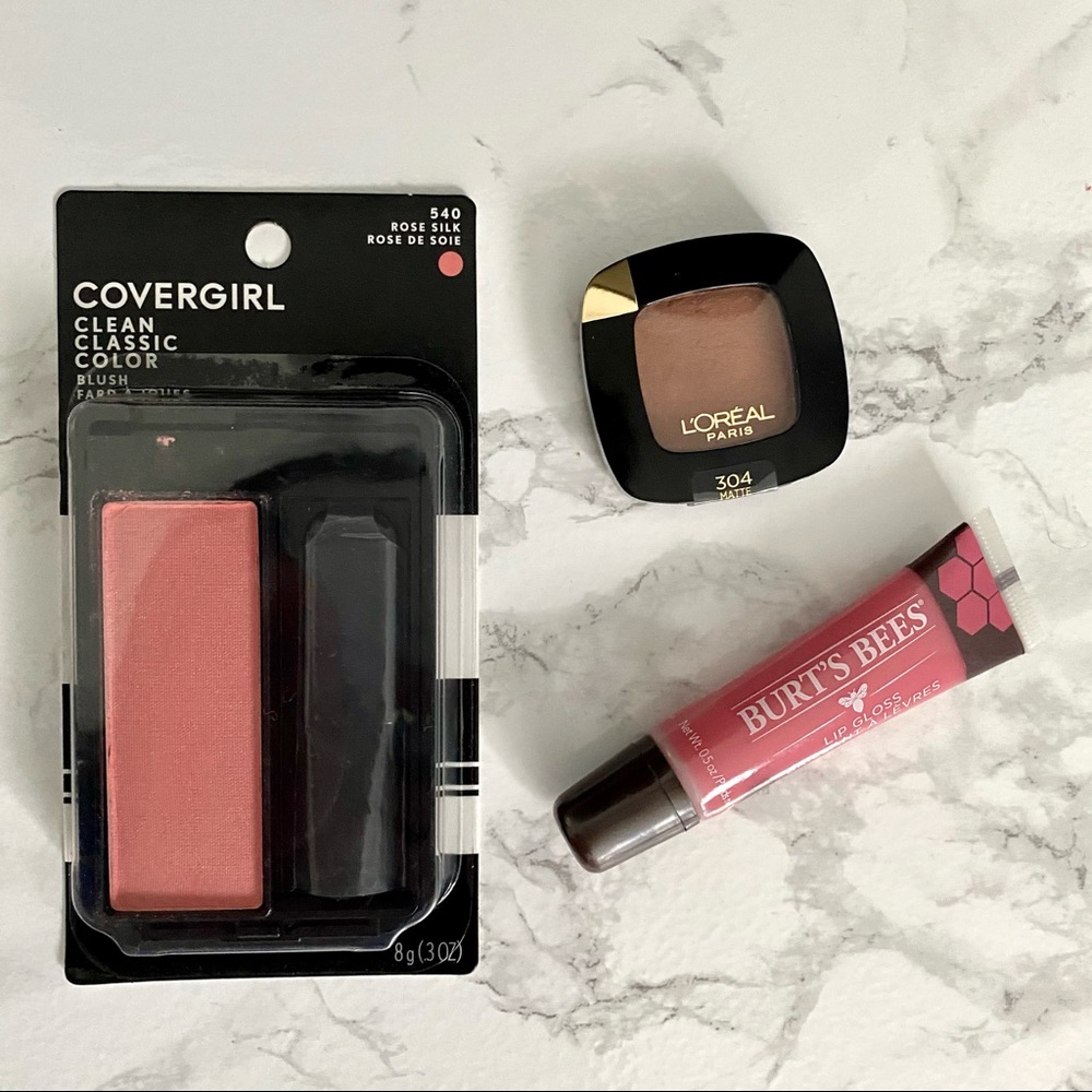 Brand New Eyeshadow Blush and Lip Gloss Bundle NWT